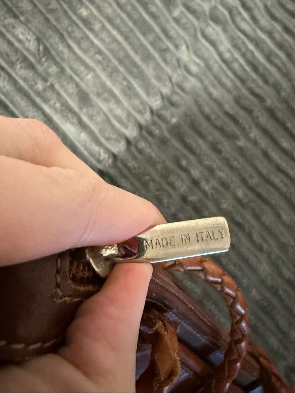 Vintage Italian Leather Purse - Picture 7 of 9